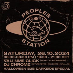 Peoples Station #48 - 26/10/24 DJ Chromz & Vali NME Click