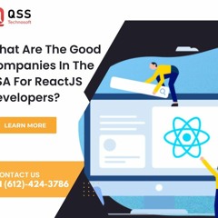 What Are The Good Companies In The USA For ReactJS Developers?