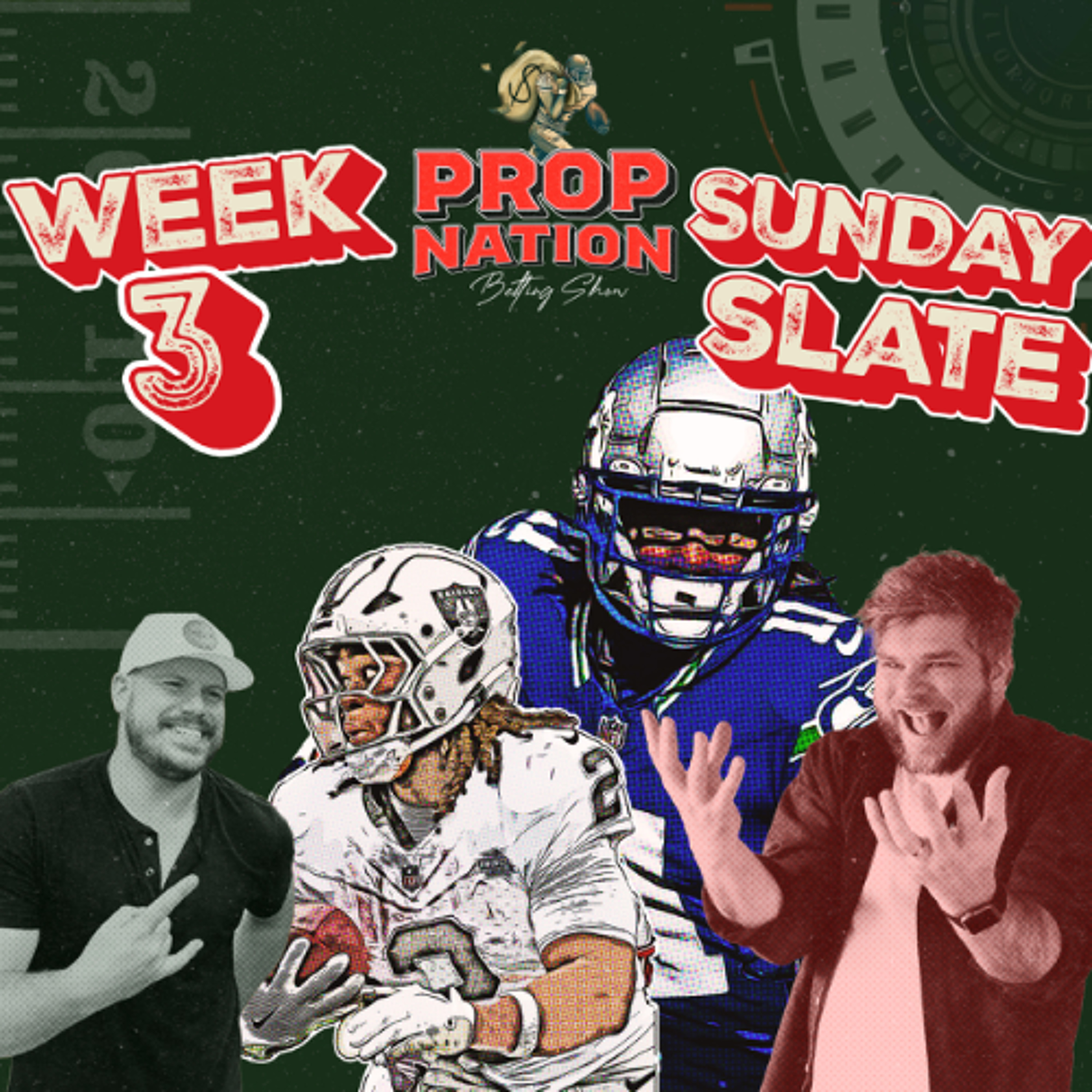 Jonathan Taylor Through the Air, Rashad White on the Ground, Jaxon Smith-Njigba Everywhere • Week 3 episode artwork