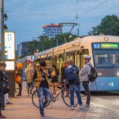 oren av att åka spårvagn då