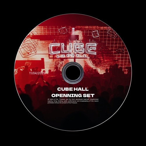 Cube Hall openning | Deep, dark & groovy warm-up set | 11-04-2025