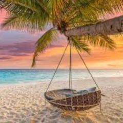 Chilling on the beach vibes