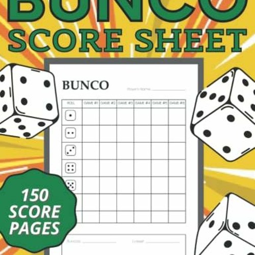 Printable Score Charts for Games