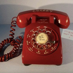 Cherry (through the telephone...) with Harry's voicemail.