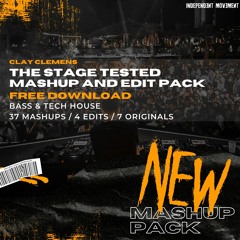 The Stage Tested Mashup & Edit Pack (Bass and Tech house) FREE DOWNLOAD