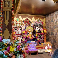 Sri Radhika Carana Renu - Snana Yatra At Radha Govinda Mandir - 4.6.22