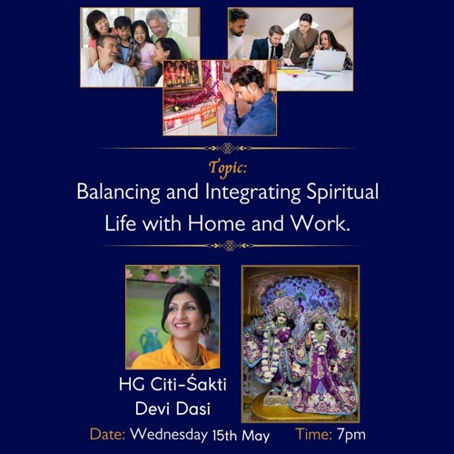 Balance And Integration In Krishna Consciousness