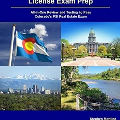 ACCESS PDF ✅ Colorado Real Estate License Exam Prep: All-in-One Review and Testing to