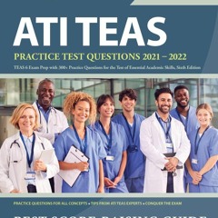 Download ATI TEAS Practice Test Questions 2021-2022: TEAS 6 Exam Prep with