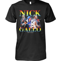 Nick gallo the goat shirt