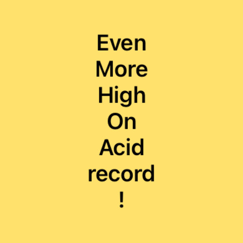 evenmorehighonacidrecord (155-170bpm schranz set)