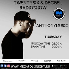 AnthonyMusic Meganightradio Moscú Rusia Podcast 033 Decibel Booking Marzo 2021