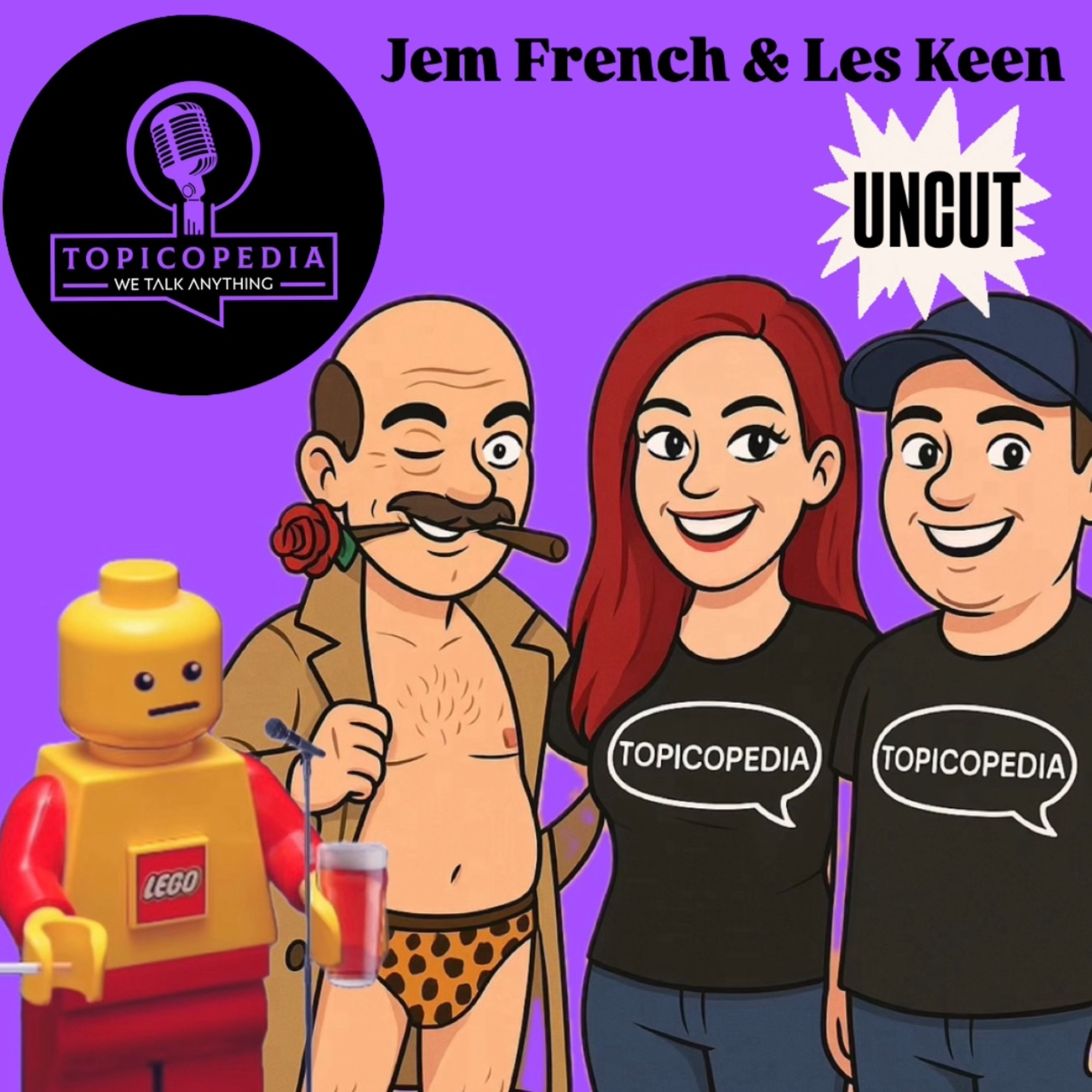 Les Keen & Jem French Full Convo | Bill Bricks | Telly Secrets | Social Media episode artwork