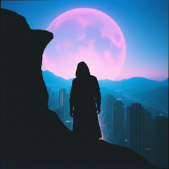 hablando  con la luna