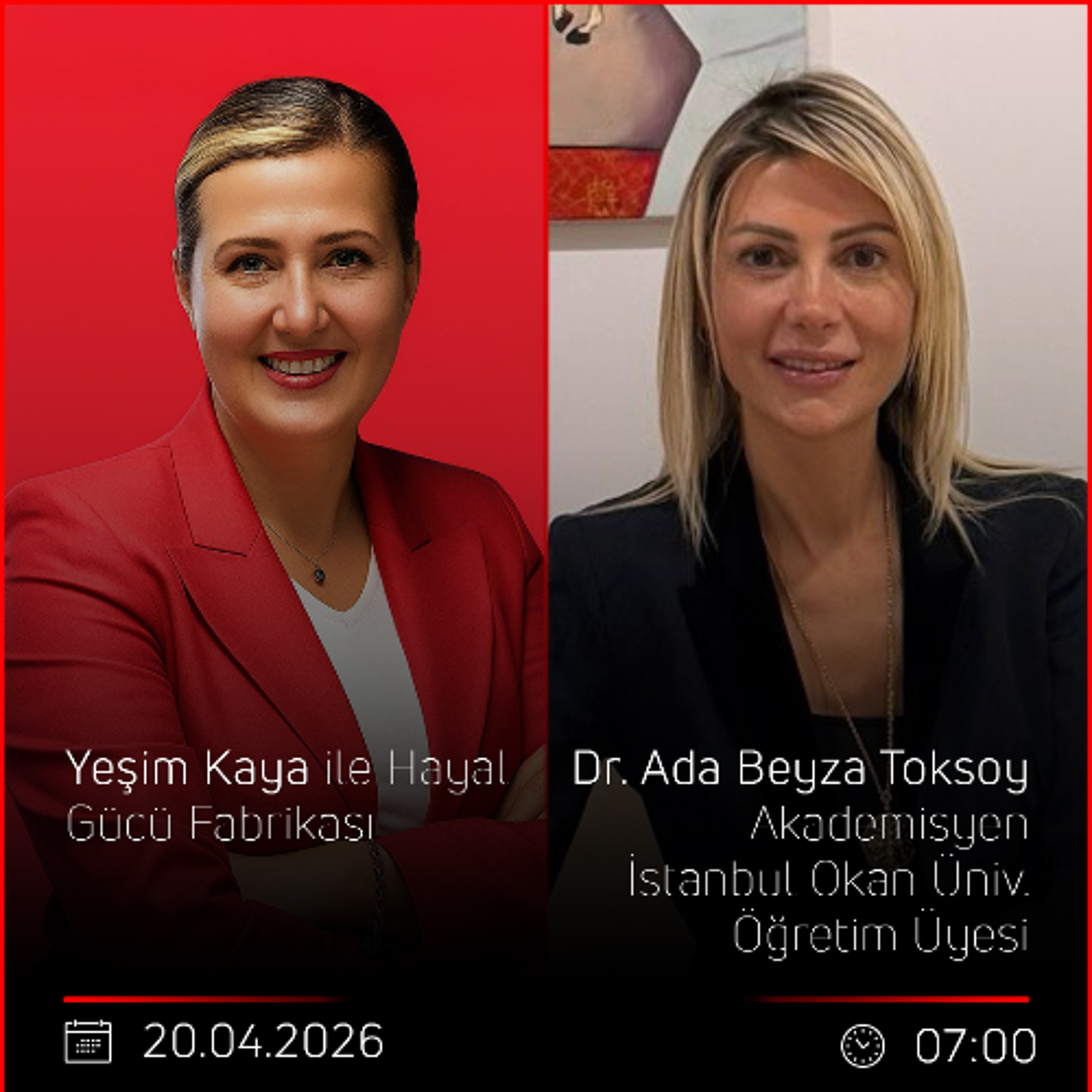 Dr. Ada Beyza Toksoy - Yeşim Kaya ile Hayal Gücü Fabrikası episode artwork