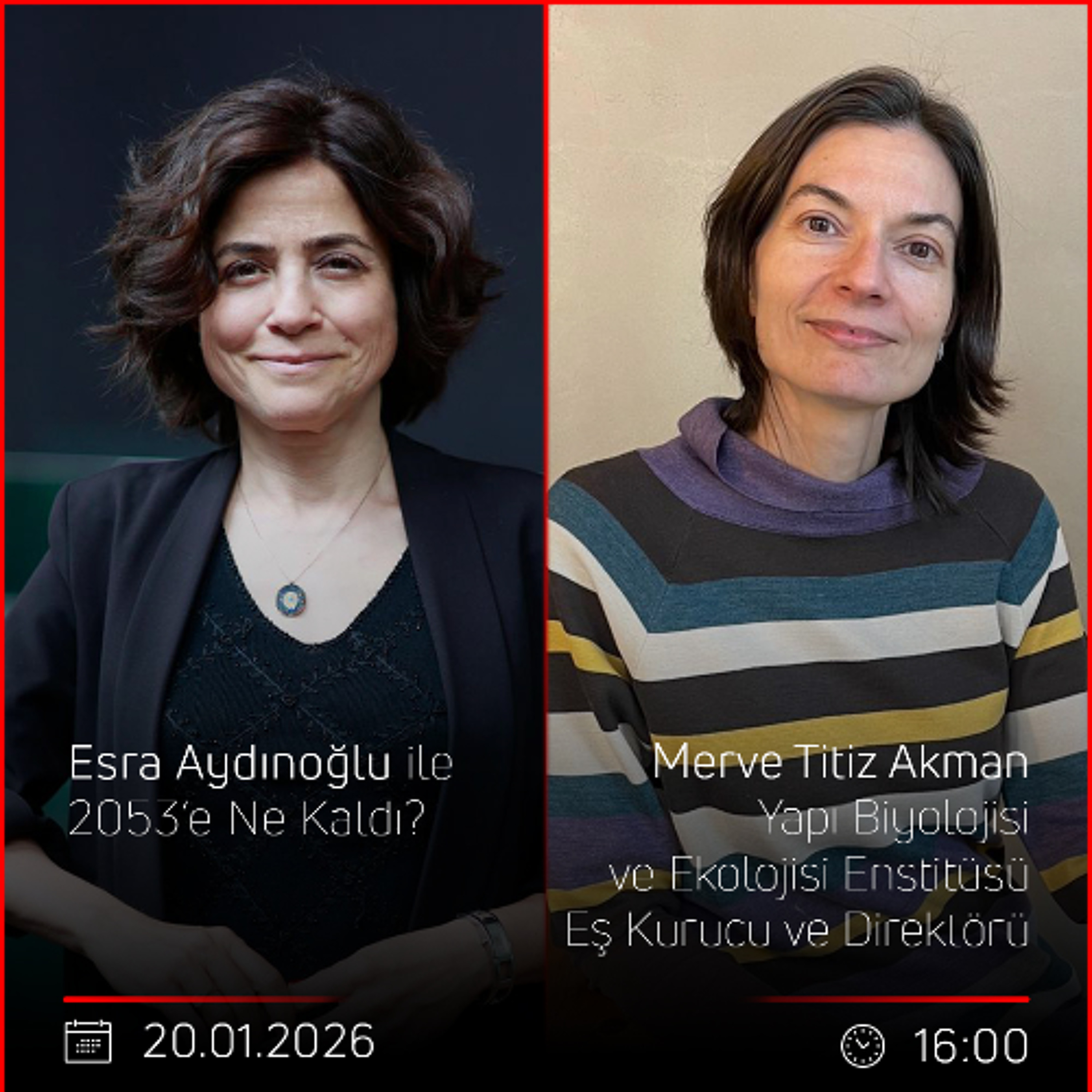 Merve Titiz Akman – Esra Aydınoğlu ile 2053’e Ne kaldı?