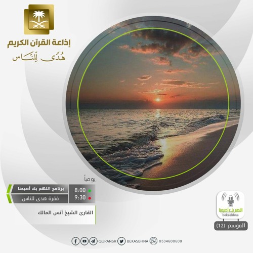 القارئ أنس المالك - حتى إذا جاء أحدهم الموت