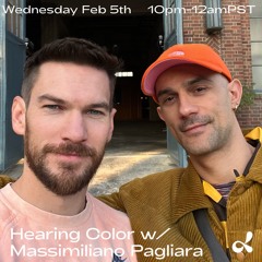 Dublab 02/05/25: Hearing Color w/ Massimiliano Pagliara