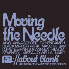 2023-11-19 Live At Moving The Needle, About Blank, Berlin (DJ Pete, Finn Johannsen)