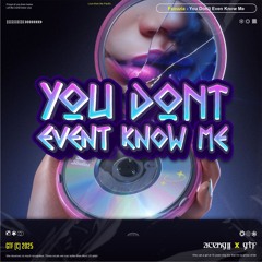 Aceng!! - You Dont Even Know Me (GetTheFont)