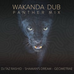DJ Taz Rashid - Wakanda Dub - Shamans Dream & Geometrae (Panther Mix)