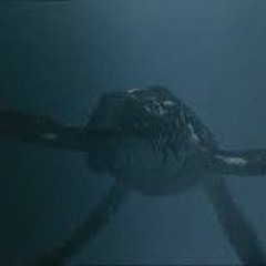 "Feeding Frenzy" by Benjamin Bartlett, for Walking With Dinosaurs: Sea Monsters