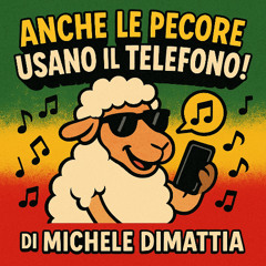Anche le pecore usano il telefono!