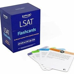 [GET] [EBOOK EPUB KINDLE PDF] LSAT Prep Flashcards BY  Kaplan Test Prep (Author)