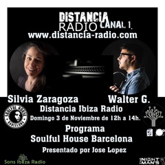 ● November 3. 2024 Distancia Radio Ibiza Compilation by ☆ Silvia Zaragoza (Soulful House Barcelona)