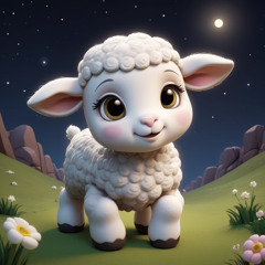 Little lamb, so sweet and small