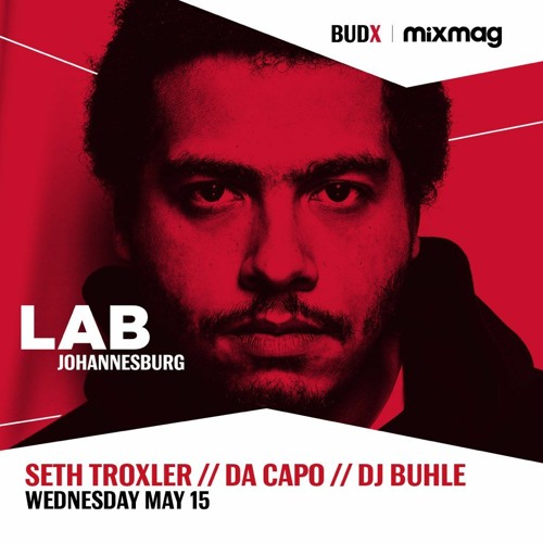 Seth Troxler in The Lab Johannesburg 2019