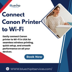 Connect Canon Printer to Wi-Fi in USA