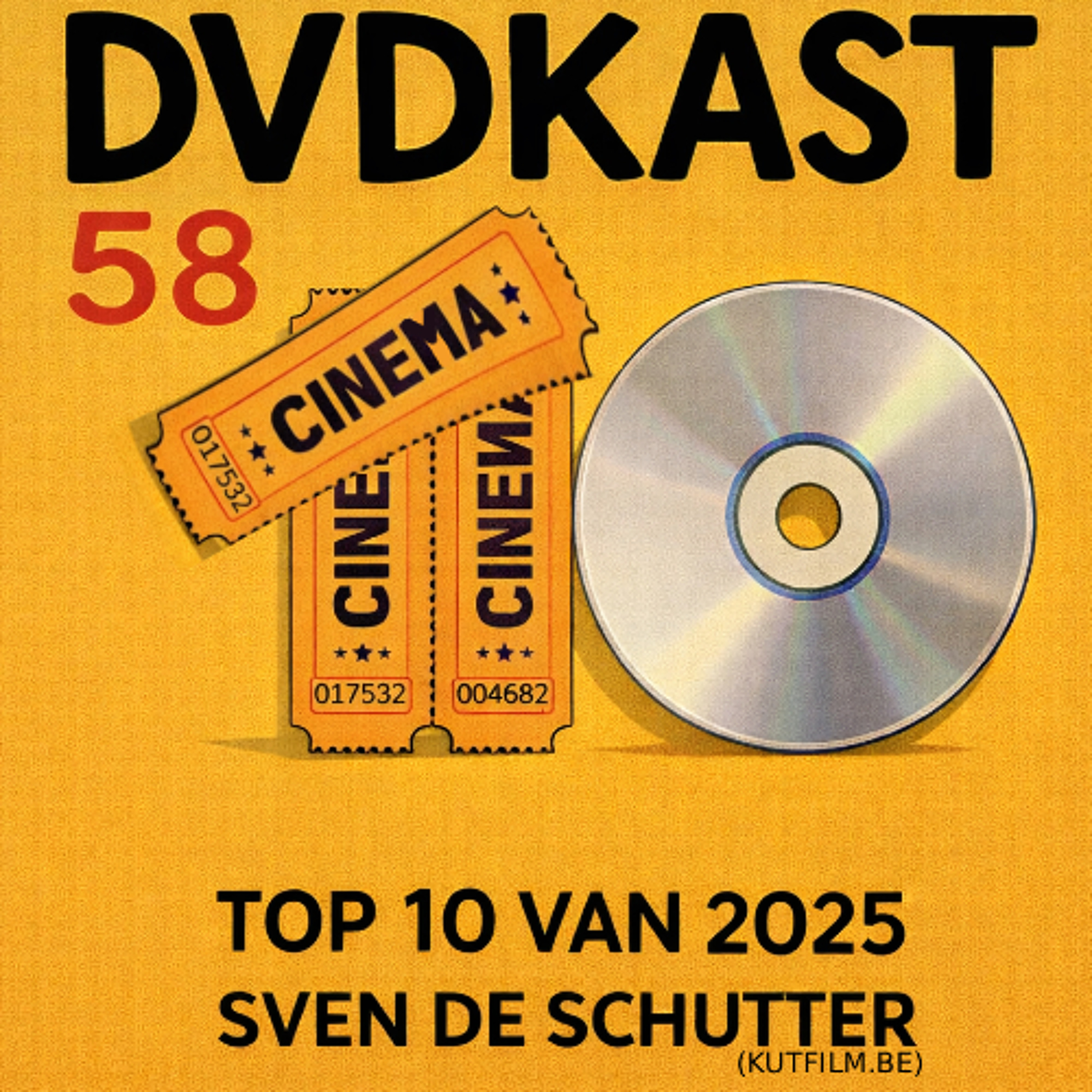 58: Top 10 van 2025 (met Sven De Schutter – kutfilm.be)