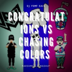 Congratulations vs Chasing Colors ( Marshmello Mashup )