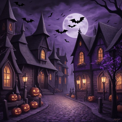 🦇 Spooky Halloween Music - Village Of The Bats