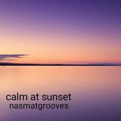 calm at sunset