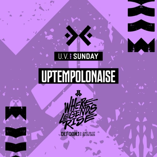 De Uptempolonaise by Gezellige Uptempo & Unlocked | U.V. | Sunday | Defqon.1 2025