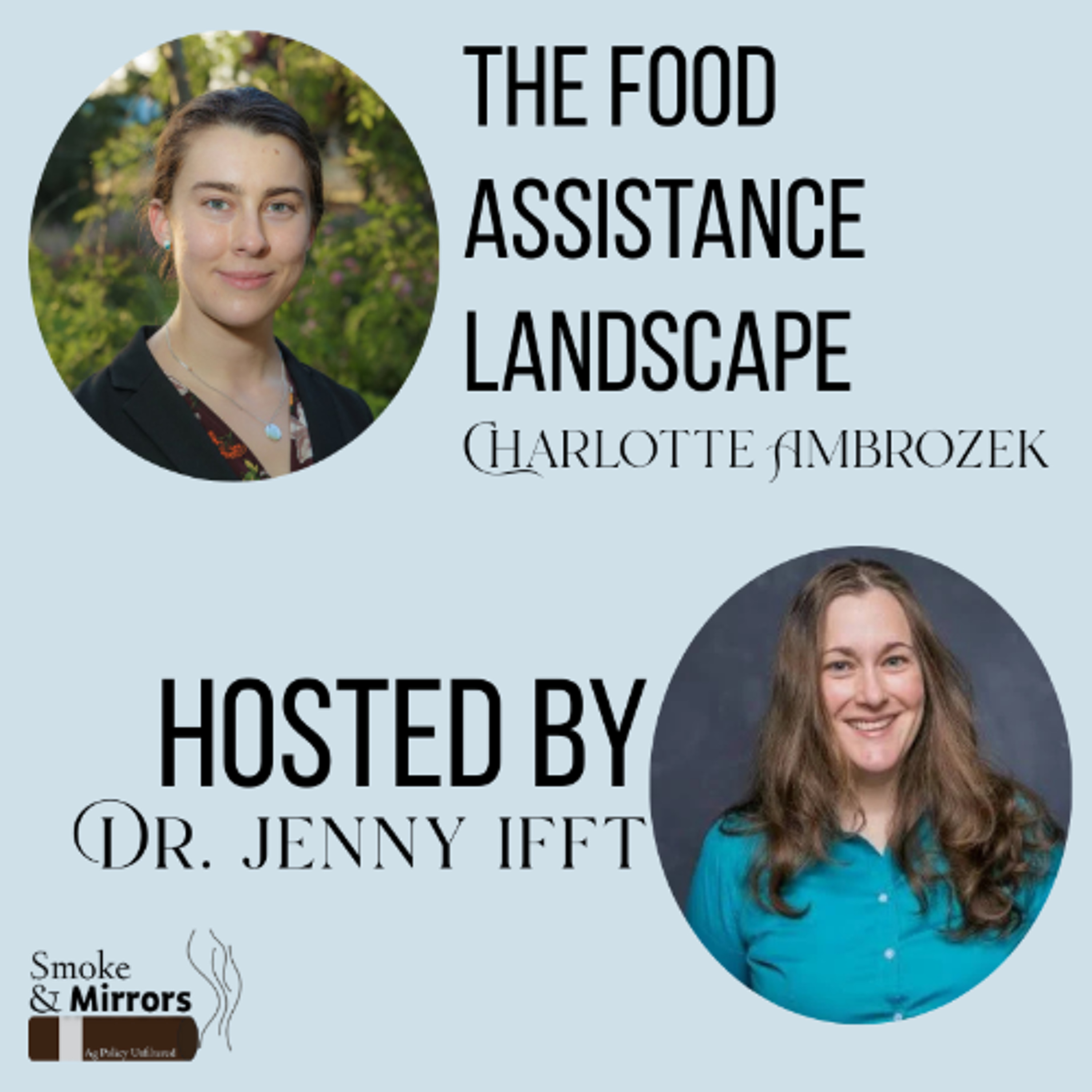 The Food Assistance Landscape | Charlotte Ambrozek episode artwork