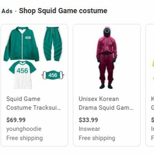 Squid Game tops Halloween costume searches on Google