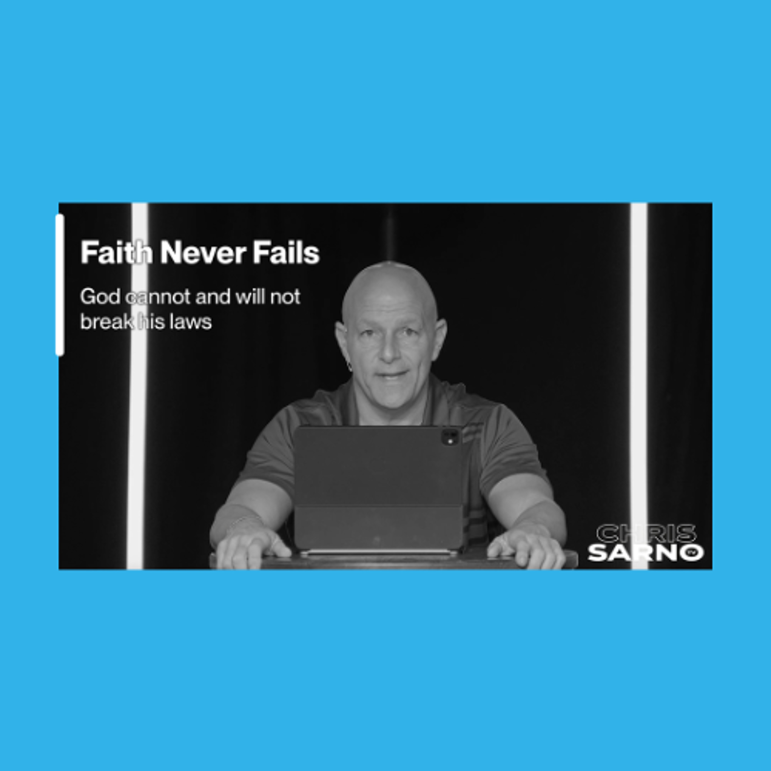 Faith Never Fails | Chris Sarno TV episode artwork