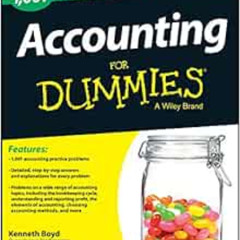 [ACCESS] PDF √ 1,001 Accounting Practice Problems For Dummies by Kenneth W. Boyd EBOO