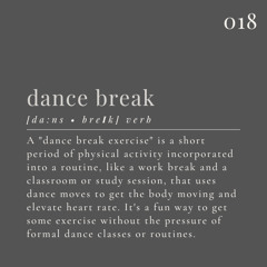 THE DAILY DANCE BREAK 018 (AFRO TECH)
