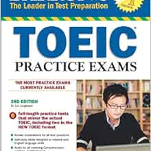 [DOWNLOAD] EPUB 📋 Barron's TOEIC Practice Exams with MP3 CD, 3rd Edition by Dr. Lin