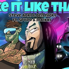 Steve Aoki & Ben Nicky - Like It Like That feat. Spyro & Maikki [Panyaki] - (Rino 105 Remix)