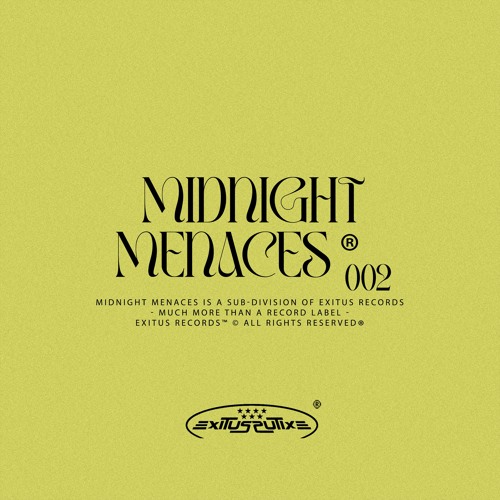 Midnight Menaces 002 - Dani Dur​á​n (ES) / Anna Kost / Isabel Soto / RUFF / Guest / Press