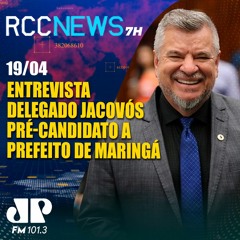 Entrevista com o Delegado Jacovós (PL), pré-candidato a prefeito de Maringá