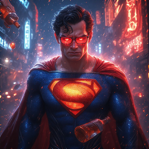 Man of Steel's Glow