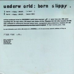 FREE DOWNLOAD: Underworld - Born Slippy (Juan Sapia Edit)