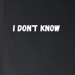 pdf i don't know: prank blank journal for office or birthday | funny gag g