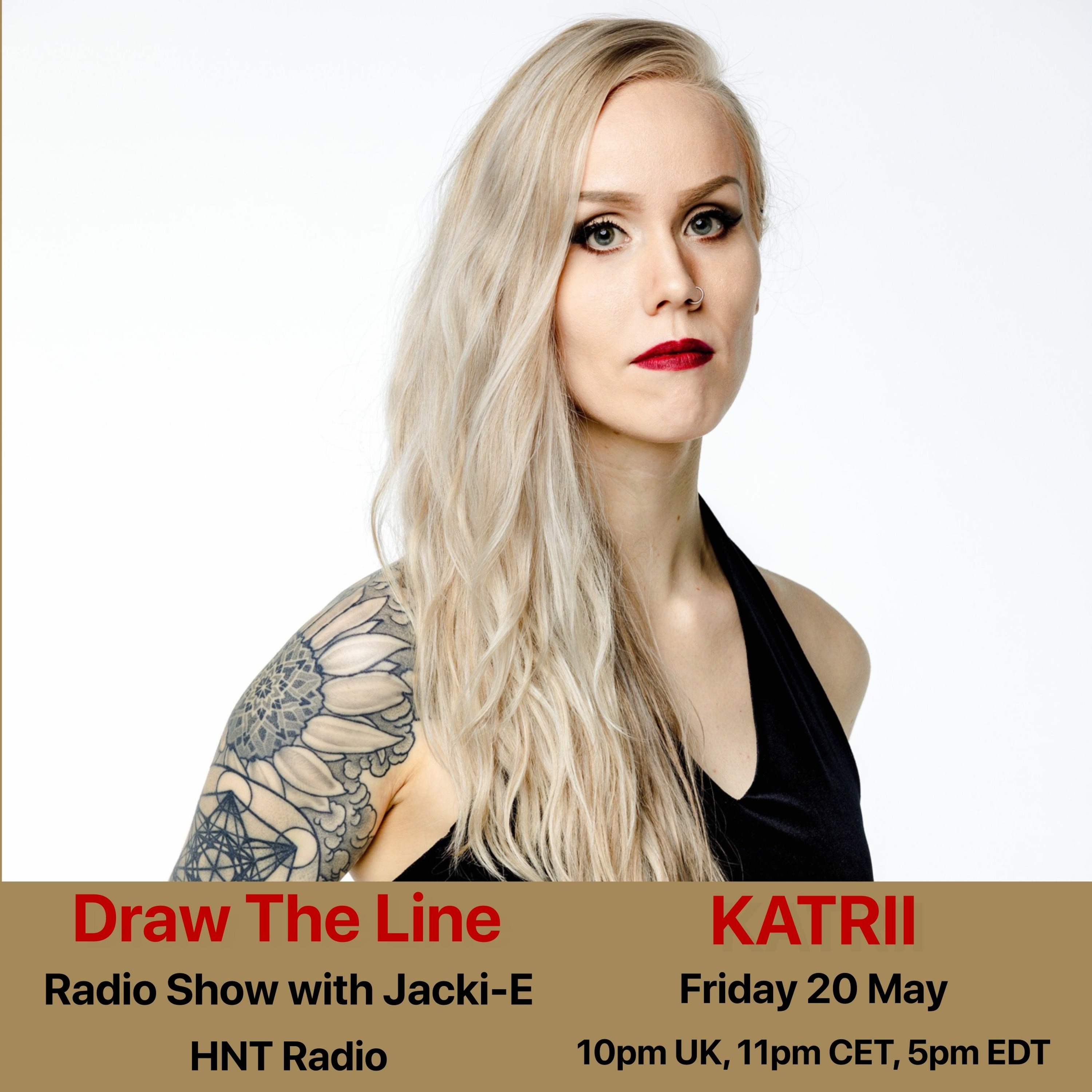Jacki-E and Draw The Line Radio Show